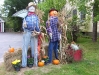 Scarecrows at Maine Line Products