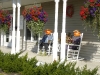 Scarecrows relaxing
